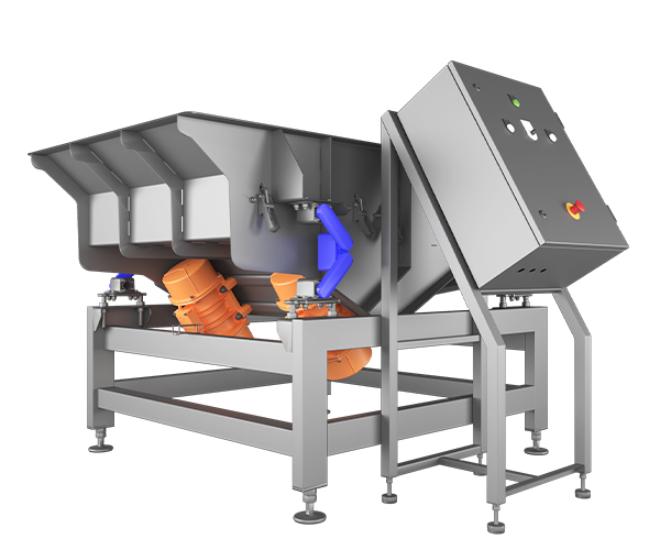 VIBRATING SCREEN FOR BERRY FRUITS